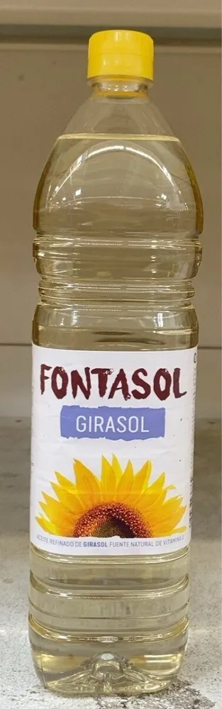 Aceite refinado de girasol