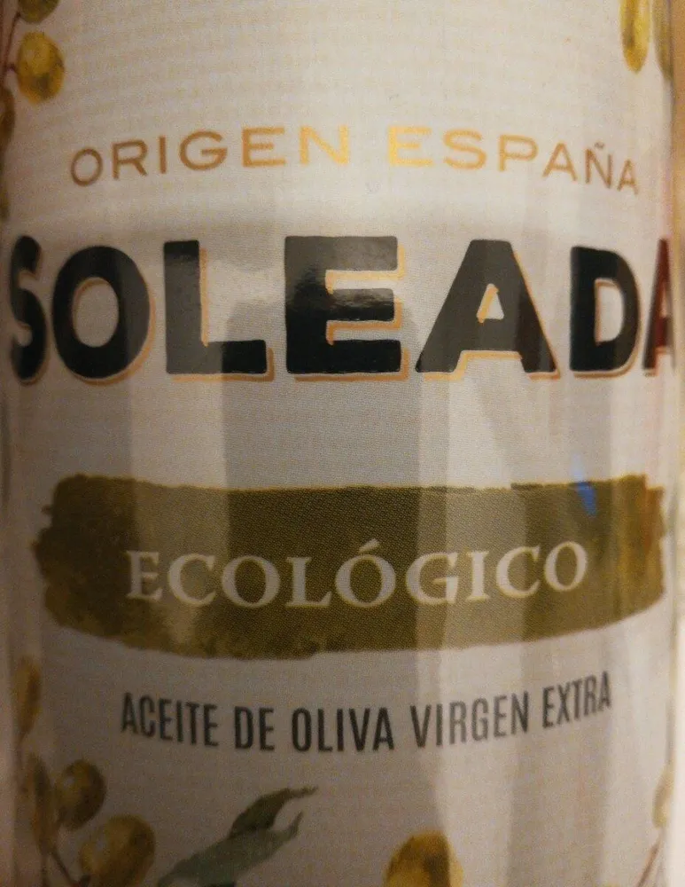 Aceite de Olivia Virgen Extra