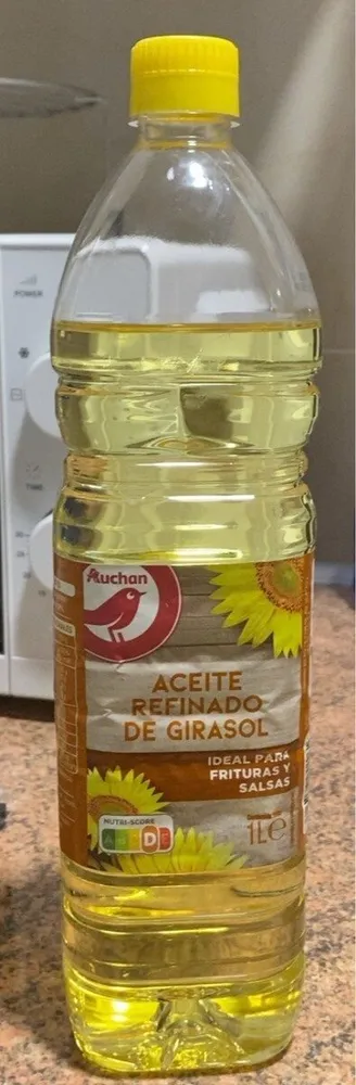 Aceite refinado de girasol