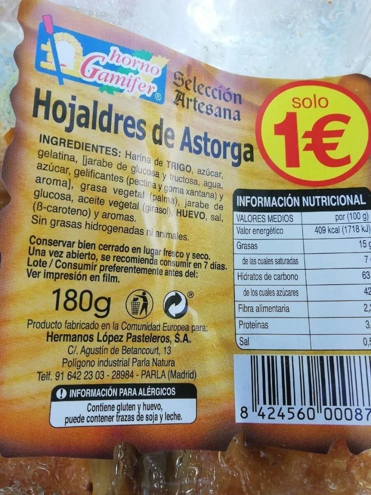 Hojaldres de Astorga
