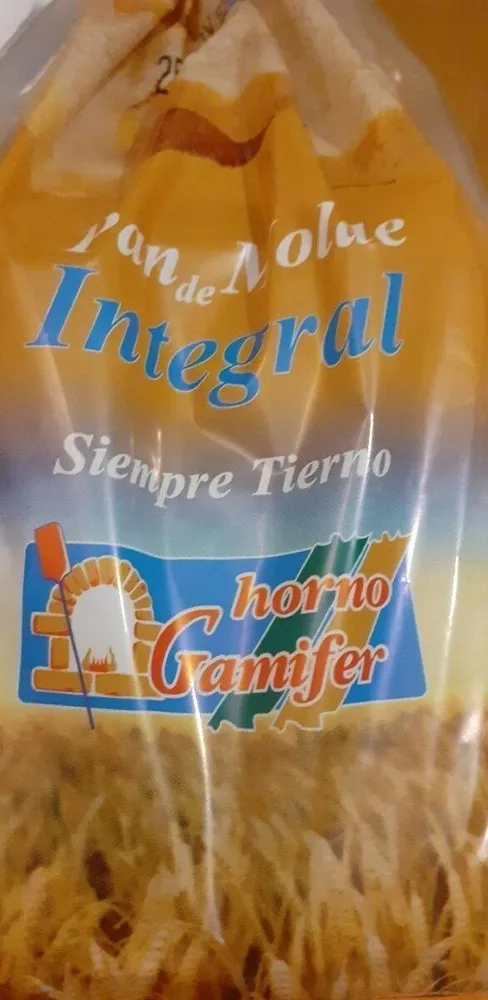 Pan de molde integral