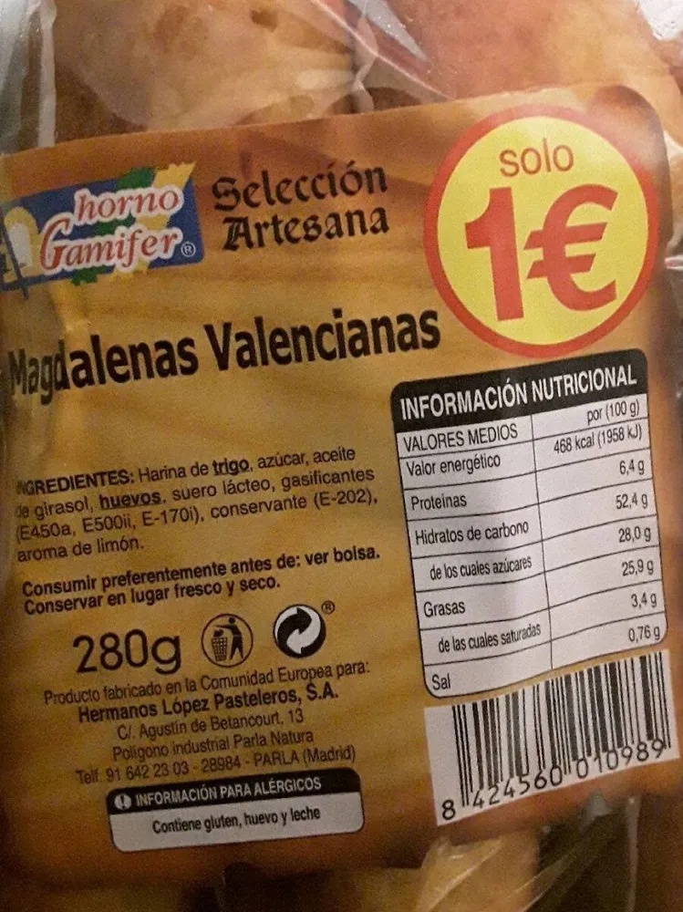 Magdalenas valenciana