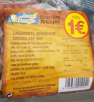 Cacahuete grageado chocolate mix