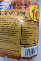 Brazo gitano limon