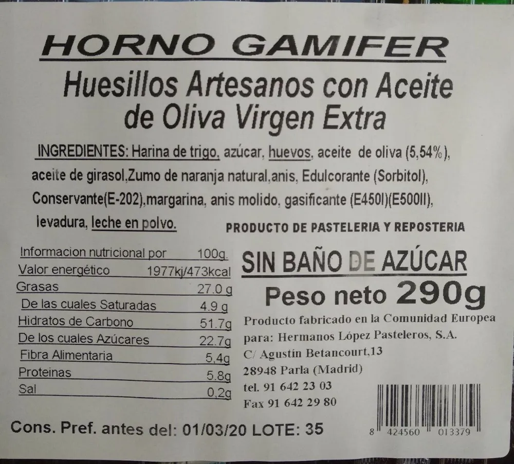 Huesillos artesanos