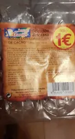 Cocos con cobertura de cacao
