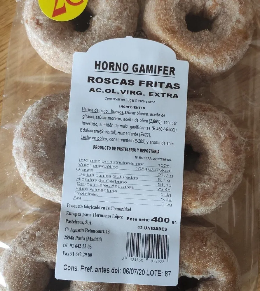 Roscas fritas