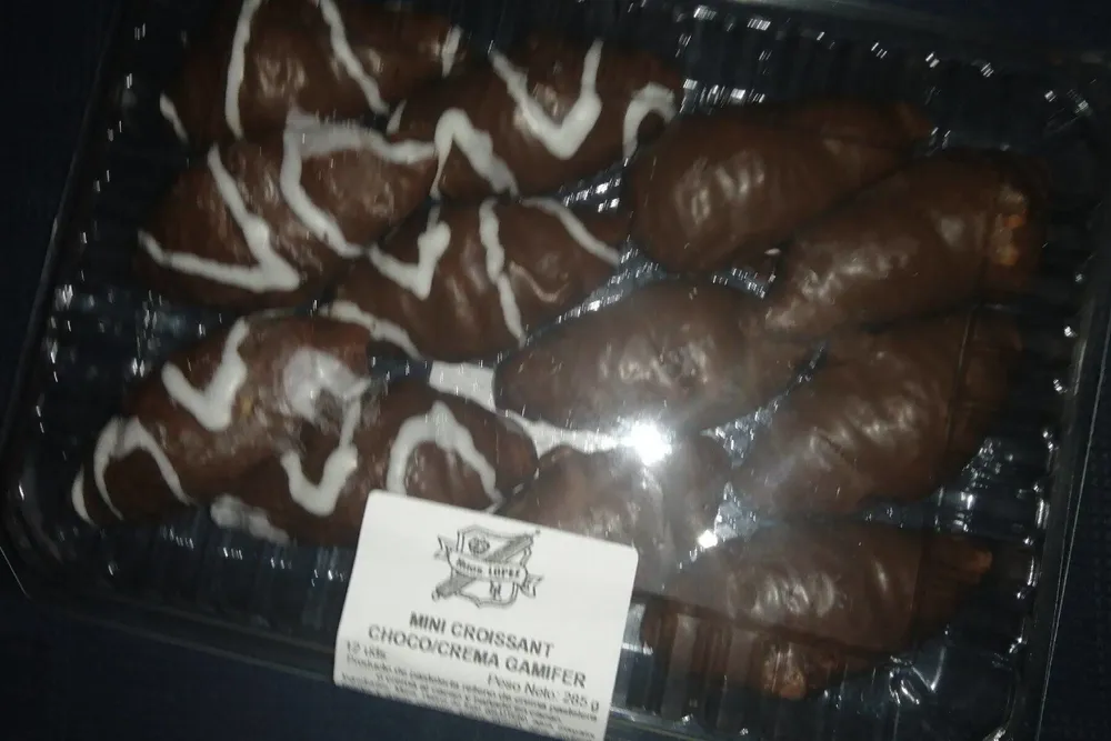 Mini croissant choco/crema