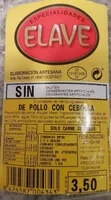 Hamburguesa de pollo con cebolla