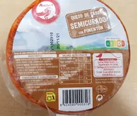Queso de cabra semicurado con pimentón