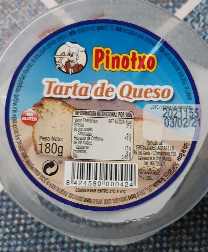 Tarta de queso