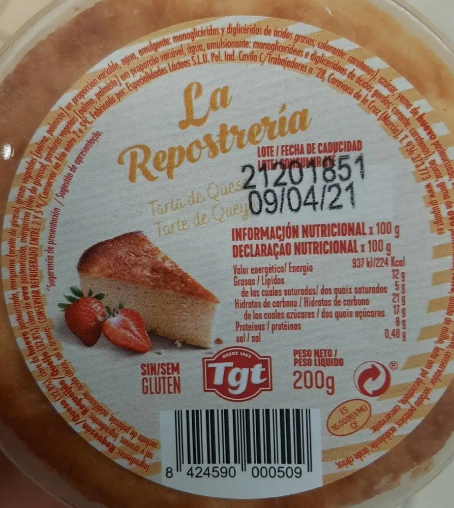 Tarta de queso