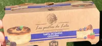 Tarta de queso cremosa