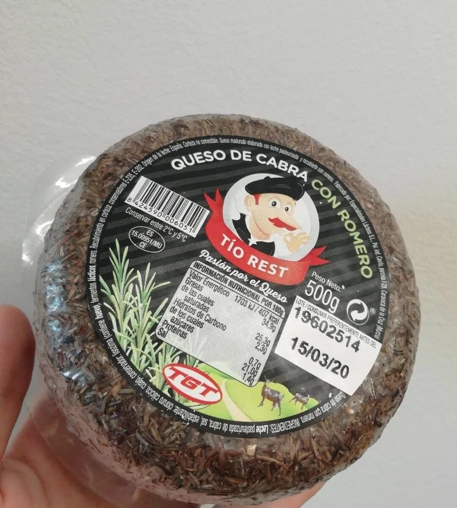 Queso de cabra con romero