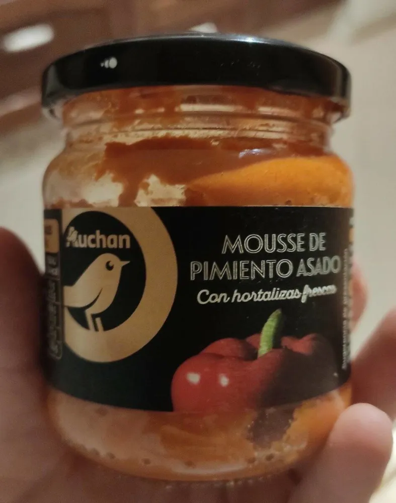 Mousse de pimiento asado