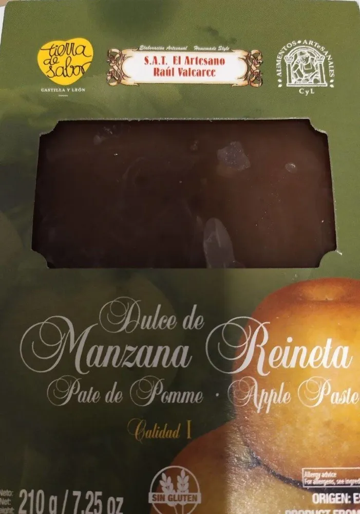 Dulce de manzana reineta del bierzo