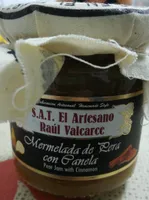 Mermelada de pera con canela