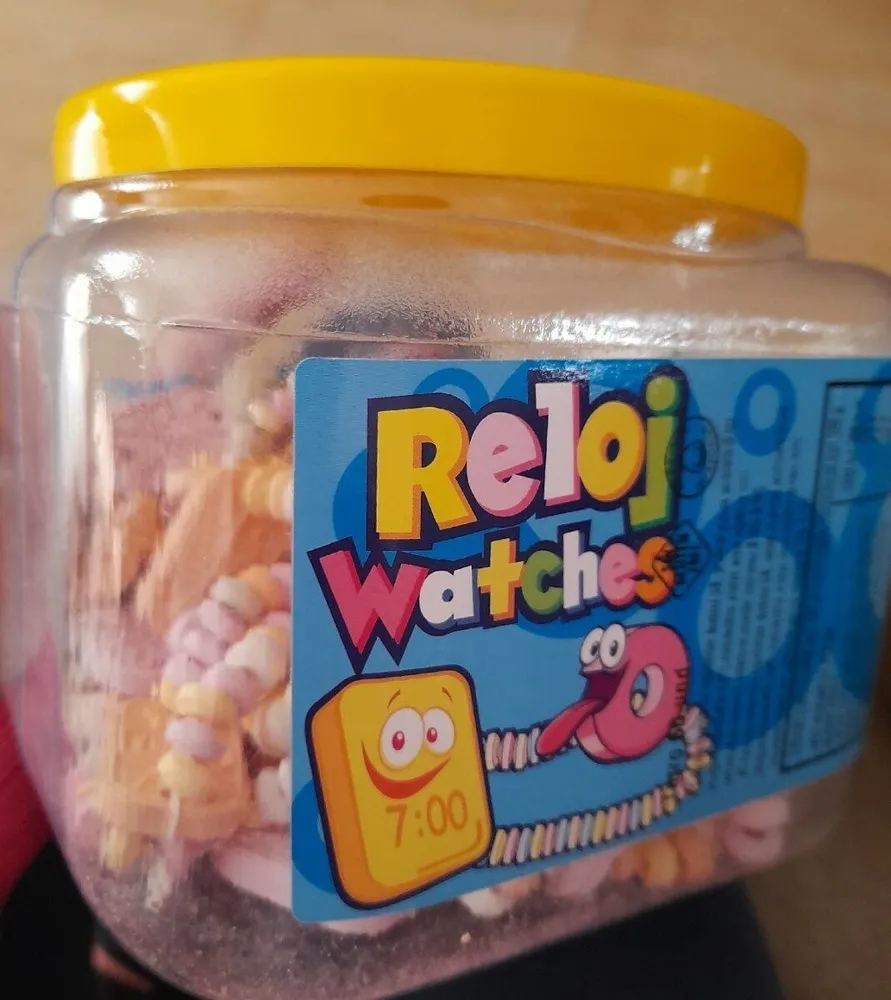 Reloj pastilla gominola