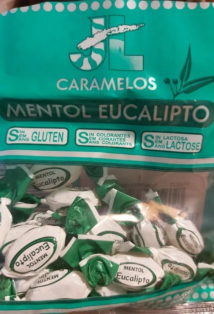 Caramelos mentol eucalipto
