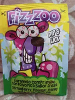 Caramelo comprimido con polvo pica sabor fresa