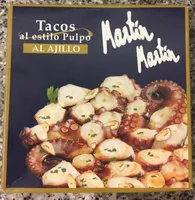 Tacos al estilo Pulpo al ajillo