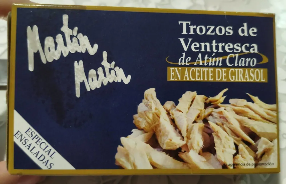 Trozos de Ventresca (de Atún Claro)