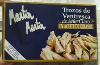 Trozos de Ventresca (de Atún Claro)