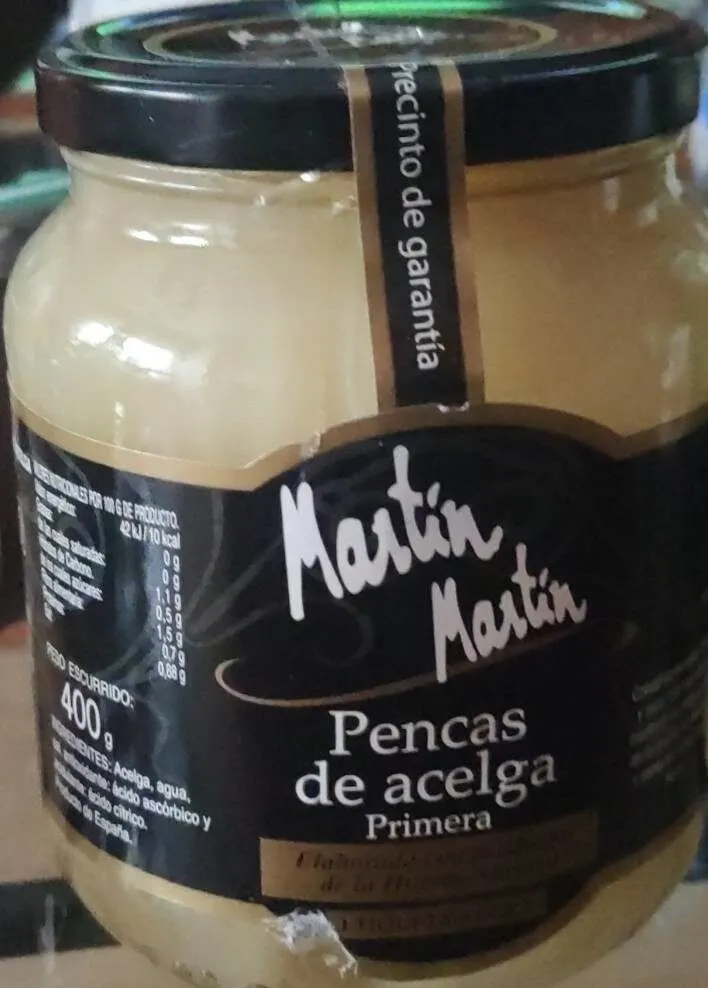 Pencas de acelga