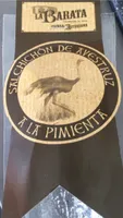 Salchichón de avestruz a la pimienta