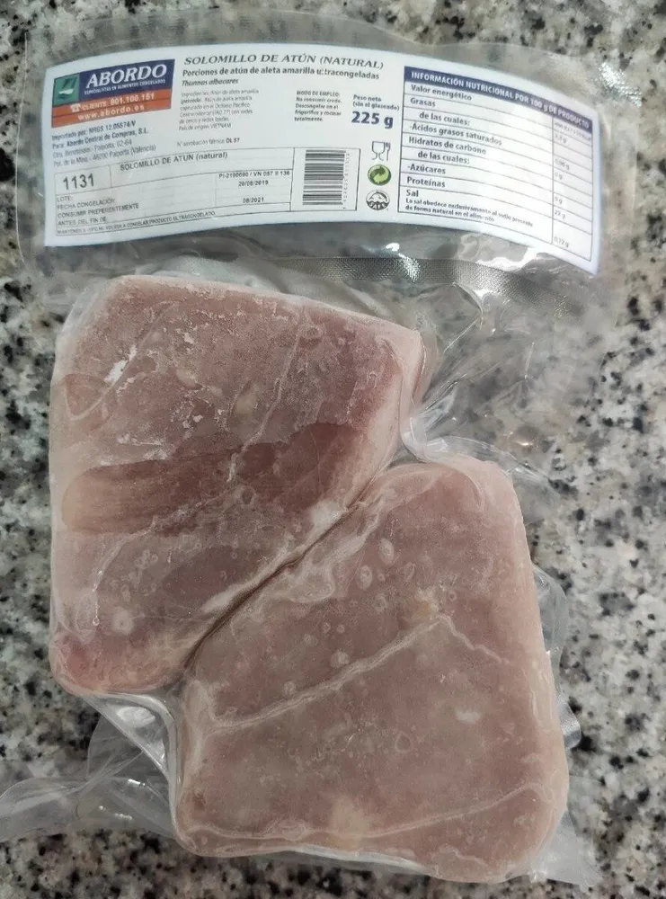 Solomillo de atún (natural)