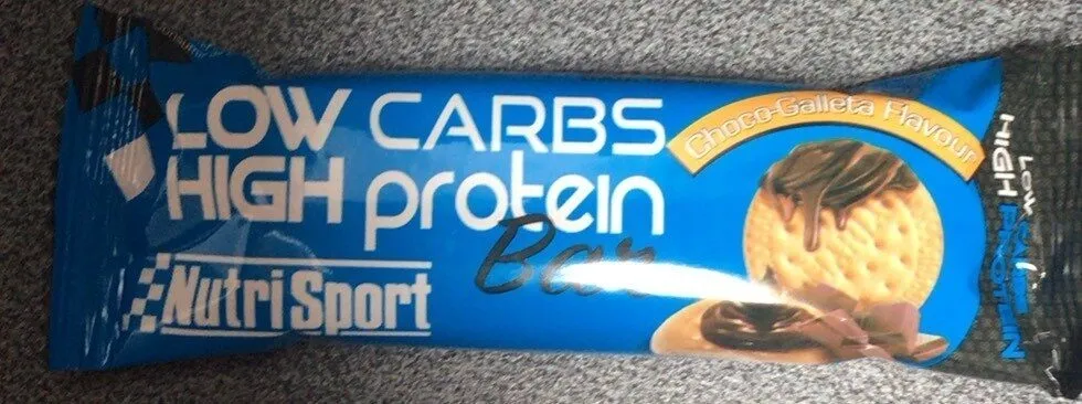 Low carbs high protein galleta