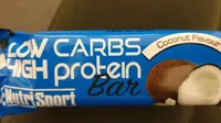 Bar low carbs High protein Coconut Flavour