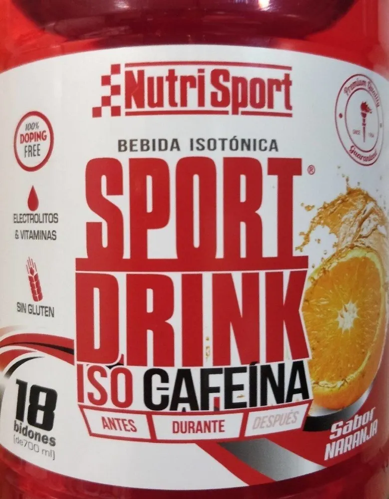 Sport Drink Iso Cafeína