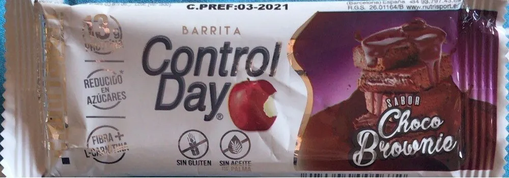 Control day sabor choco brownie