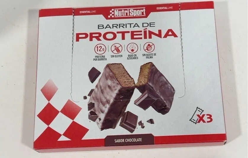 Barrita de proteina sabor chocolate