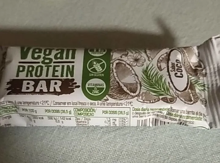 Vengan protein bar