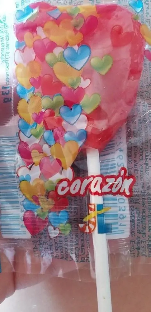 Piruleta corazon