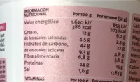 Porridge de avena sabor yogur y frutos rojos