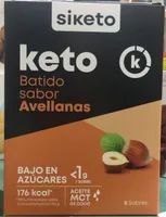 Keto Batido sabor Avellanas
