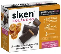 Barritas sabor caramelo con toque de Sal
