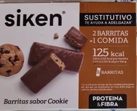 Barrita proteína sabor cookie