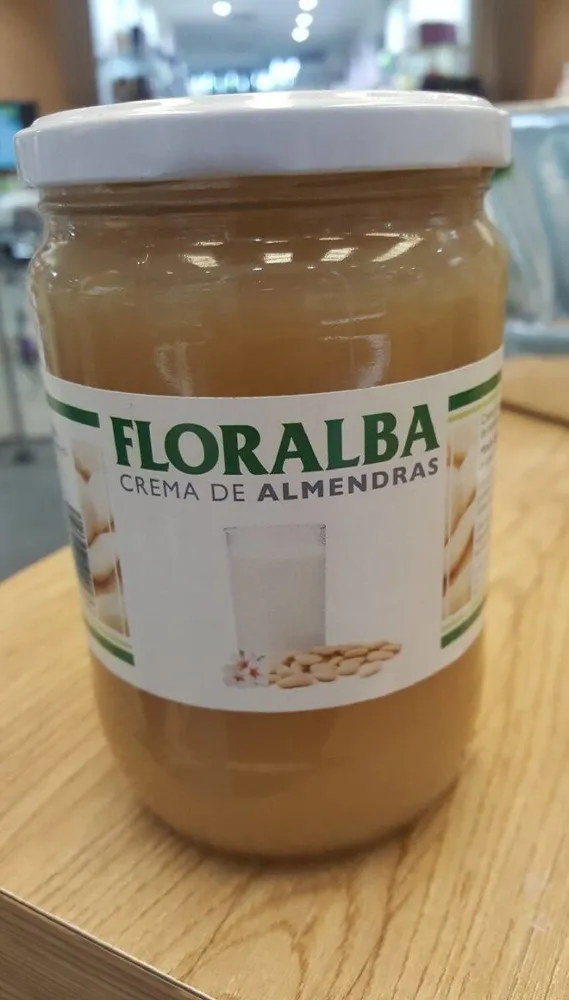 Crema de almendras floralba