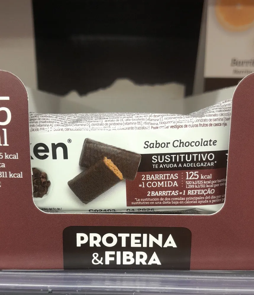 Barrita sabor chocolate