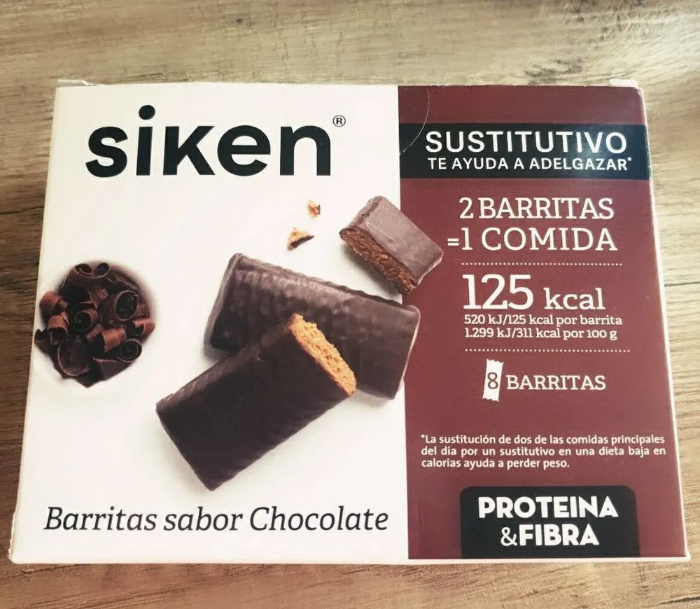 Barritas sabor chocolate