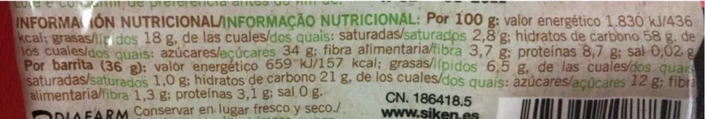 Anacardos & arandanos con avena