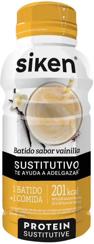 Batido sabor vainilla