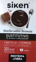 Natilla sabor brownie