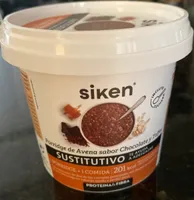 Porridge de avena sabor chocolate y toffee
