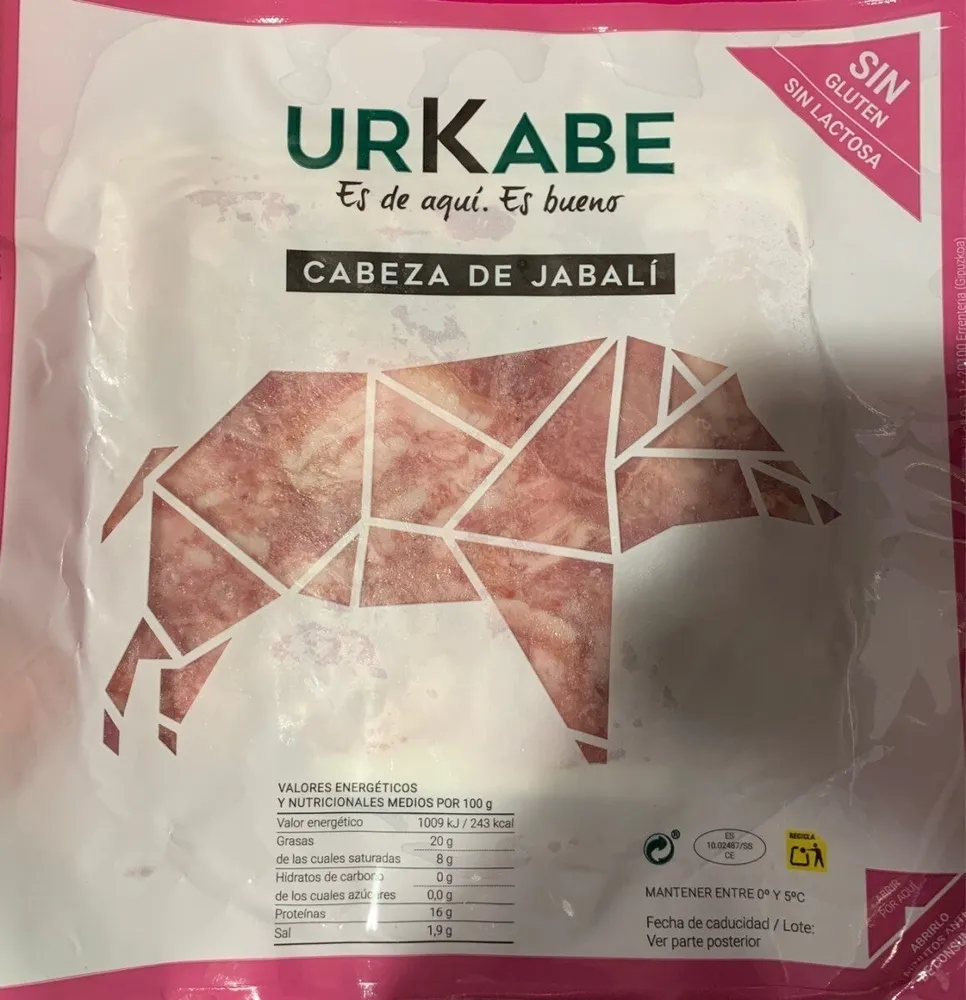 Cabeza de jabali