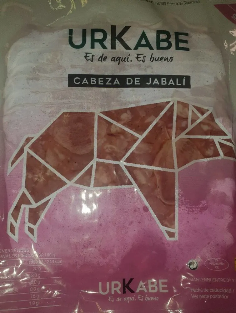 Cabeza de jabali